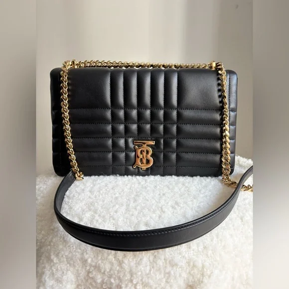 😍100% Authentic Burberry Lola Medium Quilted Leather Shoulder Bag😍 - Picture 1 of 12